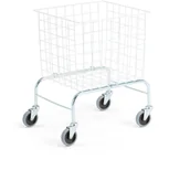 Inne urządzenia handlowo-usługowe - AJ Wózek do pralni ze zdejmowanym koszem 228885 - miniaturka - grafika 1