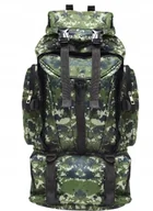 Plecaki - Plecak Turystyczny Trekking Góry Duży 70L Moro - miniaturka - grafika 1