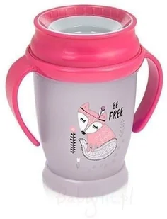 Lovi Kubek niekapek INDIAN SUMMER 360° 12m+ 250ML  lis : Kolor - Różowy - Kubki dla dzieci - miniaturka - grafika 13