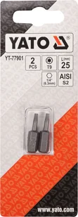 YATO BITY 1/4""""X25 MM TORX T9 2 SZT YT-77901  YT-77901 - Bity - miniaturka - grafika 2