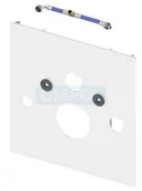 Stelaże i zestawy podtynkowe do WC - 9.650.101 TECElux - dolna obudowa szklana do WC z funkcją bidetu (Toto, Geberit) - miniaturka - grafika 1