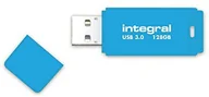 Huby USB - Integral Neon USB 3.0 Flash Drive, niebieski 128 GB INFD128GBNEONB3.0 - miniaturka - grafika 1
