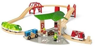 Brio Reisezug-Set mit Busbahnhof 33627 - Klocki - miniaturka - grafika 2