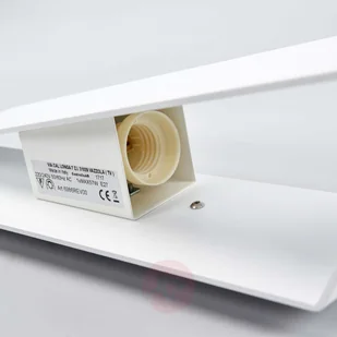 Linea Light Lampa ścienna Zig Zag w kolorze białym 43 cm - Lampy ścienne - miniaturka - grafika 5