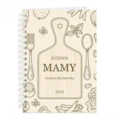 Notesy i bloczki - Murrano Przepiśnik kołonotatnik na przepisy z nadrukiem dla mamy na urodziny KZ-COOK-020 - miniaturka - grafika 1