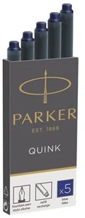 Parker Naboje do piór QUINK niebie. 5szt S0116240 - Wkłady do długopisów - miniaturka - grafika 4