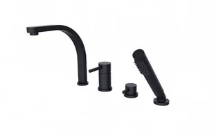 Besco Bateria wannowa podtynkowa DECCO Czarny #BW-DS-CZ - Baterie podtynkowe - miniaturka - grafika 4