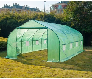 Outsunny SZKLARNIA OGRODOWA TUNEL OGRODNICZY 6 x 3 x 2 m - Szklarnie ogrodowe - miniaturka - grafika 2