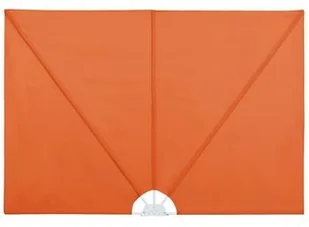 vidaXL Składany parawan tarasowy, terakota, 400x200 cm vidaXL - Pawilony ogrodowe - miniaturka - grafika 10