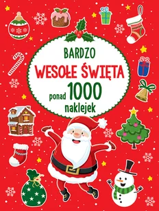 Wilga Bardzo wesołe Święta ponad 1000 naklejek - Pozostałe akcesoria świąteczne - miniaturka - grafika 2