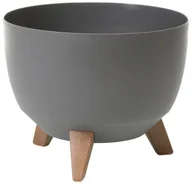 Donice - LAMELA Donica MISA ROMA śr. 40 cm antracytowa - miniaturka - grafika 1