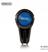 Uchwyty samochodowe do telefonów - Remax uchwyt + ring RL-BK01 niebieski - miniaturka - grafika 1