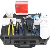 Pozostałe akcesoria sieciowe - Zestaw narzędzi dla spawacza światłowodów rozszerzony - miniaturka - grafika 1
