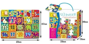 Mata Cyferki 24 Elementy - - Gry planszowe - miniaturka - grafika 2