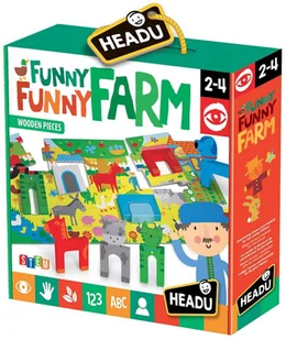 Śmieszna farma HEADU - Zabawki interaktywne dla dzieci - miniaturka - grafika 2