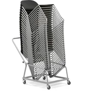 Inne urządzenia handlowo-usługowe - AJ Wózek do krzeseł 125779 - miniaturka - grafika 1