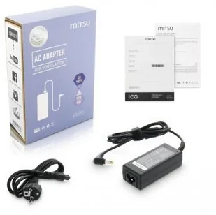 Mitsu ładowarka / zasilacz 19v 2.1a (5.5x1.7) - acer, packard bell ZM/ACE1921 - Zasilacze do laptopów - miniaturka - grafika 2