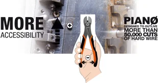 BAHCO obcinak boczny wzmocniony, odchylony o 14, 140mm, ERGO Heavy Duty [21HDG-140A] - Kombinerki i obcęgi - miniaturka - grafika 3