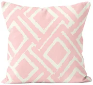 Poduszki dekoracyjne - DOMAREX Poduszka bawełniana JANE różowa 45 x 45 cm - miniaturka - grafika 1