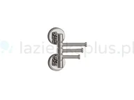 Wieszaki łazienkowe - Merida wieszak na ręcznik chrom MHW15 - miniaturka - grafika 1