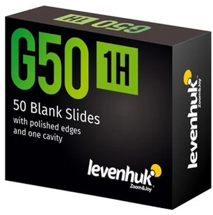 Levenhuk Szkiełka podstawowe G50 1H z jedną łezką, 50 sztuk 73808 - Akcesoria fotograficzne Levenhuk Szkiełka podstawowe G50 1H z jedną łezką, 50 sztuk 73808 - Akcesoria fotograficzne - miniaturka - grafika 2