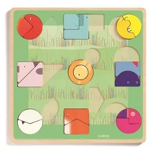 Djeco układanka puzzlowa Ludiform - Układanki dla dzieci - miniaturka - grafika 4