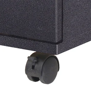 vidaXL Szafka z szufladami 33 x 45 x 60 cm czarna 245726 - Szafy biurowe - miniaturka - grafika 6