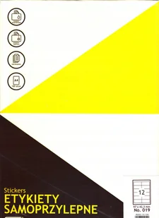 Grand Etykiety uniwersalne 97x42.3/12 białe (100) - Etykiety samoprzylepne i bloki etykiet - miniaturka - grafika 2