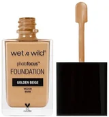 Podkłady do twarzy - WET N WILD Photo Focus Foundation wygładzający podkład do twarzy Golden Beige 30ml - miniaturka - grafika 1