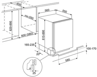 Smeg U4C082F - Lodówki do zabudowy - miniaturka - grafika 3