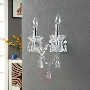 Merida - szlachetna lampa ścienna, 2-punktowa - Lampy ścienne - miniaturka - grafika 2