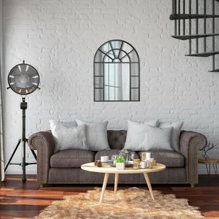 Intesi Lustro ścienne Okiennica czarne - Lustra - miniaturka - grafika 4