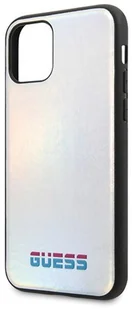 Guess Iridescent Etui iPhone 11 Pro Max Silver 10_15109 - Etui i futerały do telefonów - miniaturka - grafika 3