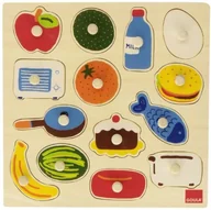 Puzzle - Jumbo Gry Goula d53024 Puzzle, z drewna w i Out, 14 części - miniaturka - grafika 1