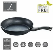 Patelnie - Berndes patelnia do duszenia Balance Enduro 28 cm, indukcja, wysoka krawędź, wyjątkowo odporna na zarysowania, wygląd odlewu, powłoka zapobiegająca przywieraniu - miniaturka - grafika 1
