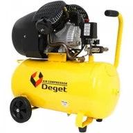 Sprężarki i kompresory - DEGET KOMPRESOR SPRĘŻARKA 50L 8BAR 3HP 440l/min ZBV30-50 DEGET V81152 - miniaturka - grafika 1