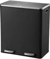 Kosze na śmieci - Kitchen Move Kitchen Move Kosz "Major" w kolorze czarnym na śmieci - 60 l - miniaturka - grafika 1