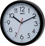 Zegary - UNITY Unity Hastings Zegar ścienny, nowoczesna, 22 cm, cichy, czarna, 22 x 22 x 5 cm UNSW620 - miniaturka - grafika 1