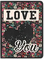 Etui do tabletów - Samsung Be Cool Etui z klapką do Galaxy Tab A 7.0 2016 - obracanie o 360 stopni z funkcją stojaka - design 'Love You' 360-SG222-NO-FLWLOVE - miniaturka - grafika 1