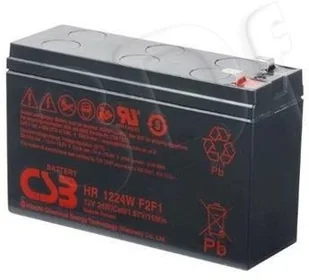 Fideltronik Fideltonik Akumulator CSB 12V 6,4Ah ZASFIDUAK0022 (HR 1224WF2) - Baterie do zasilaczy awaryjnych UPS - miniaturka - grafika 6