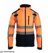 Odzież robocza - POLSTAR AFSO - BRIXTON FLASH SOFTSHELL BF005 Z PASAMI ODBLASK. KAT 2 KLASA2, 2 KOLORY - S-XXXL AFSO - miniaturka - grafika 1