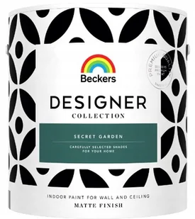 Beckers Farba wewnętrzna DESIGNER COLLECTION 2.5 l Secret Garden - Farby wewnętrzne - miniaturka - grafika 4