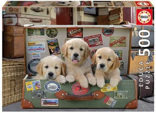 Educa Puzzle 500 elementów, Szczenięta - Puzzle - miniaturka - grafika 3