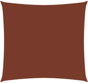 vidaXL Prostokątny żagiel ogrodowy, tkanina Oxford, 2,5x3 m, terakota 135370 - Parasole ogrodowe - miniaturka - grafika 2