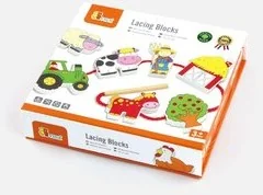 VIGA Klocki - życie na farmie (1556) - Układanki dla dzieci - miniaturka - grafika 6