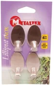 Wieszaki i stojaki - Metaltex 294504010 W konkurencyjnej haki "LILLIPUT" 4-częściowy zestaw 294504 - miniaturka - grafika 1