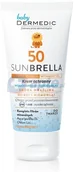 Balsamy i kremy do opalania - Biogened Dermedic Sunbrella Baby SPF50 krem ochronny z prekursorem witaminy D3 50g - miniaturka - grafika 1