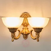 Lampy ścienne - Orion Wytworna lampa ścienna NOAM z brązowymi elementami - miniaturka - grafika 1