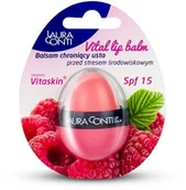 Balsamy do ust - Laura Conti Vital, balsam do ust regenerujący winogronowy, SPF 15, 11 g - miniaturka - grafika 1