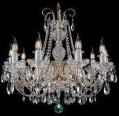 Lampy sufitowe - Elita bohemia Żyrandol kryształowy 10-ramienny - Bohemia L 116/10/02 PB - miniaturka - grafika 1
